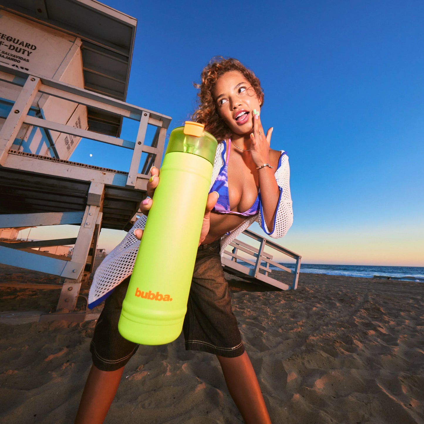 bubba 18 oz DualSip Insulated Stainless Steel Water Bottle - Office Siren - US 3109
