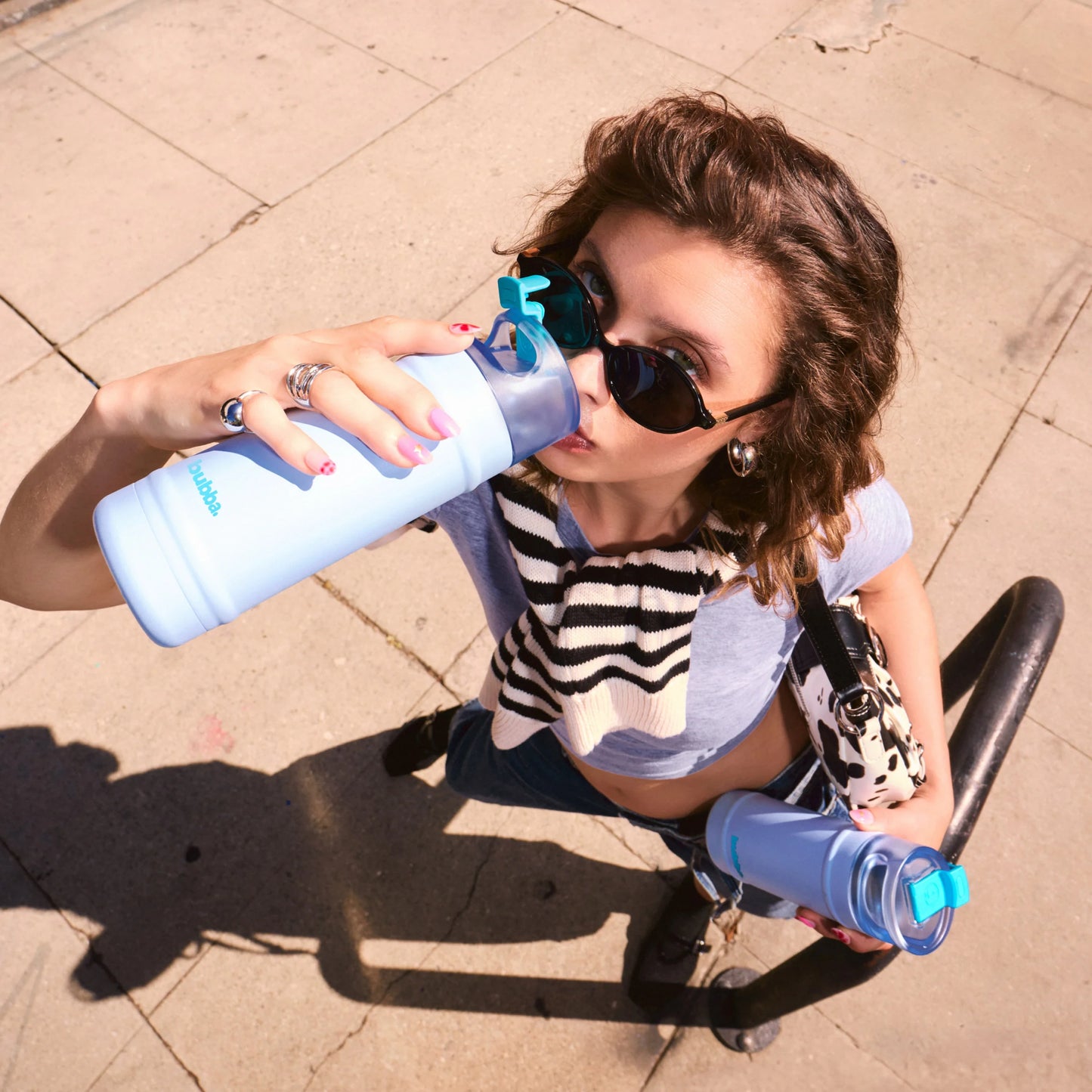 bubba 24 oz DualSip Insulated Stainless Steel Water Bottle - Daydreamin - US 7726